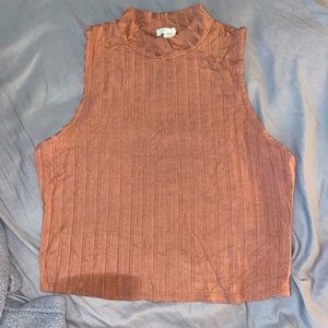 Bozzolo Funnel Neck Tank Top
